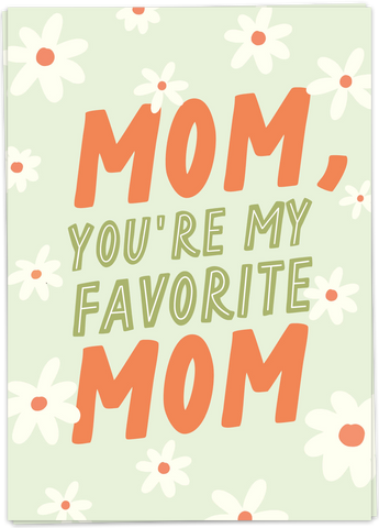 Kaart Blanche Mom - Fav Mom
