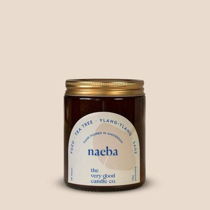 Very Goods Studio Amber Glass Candles - Naeba