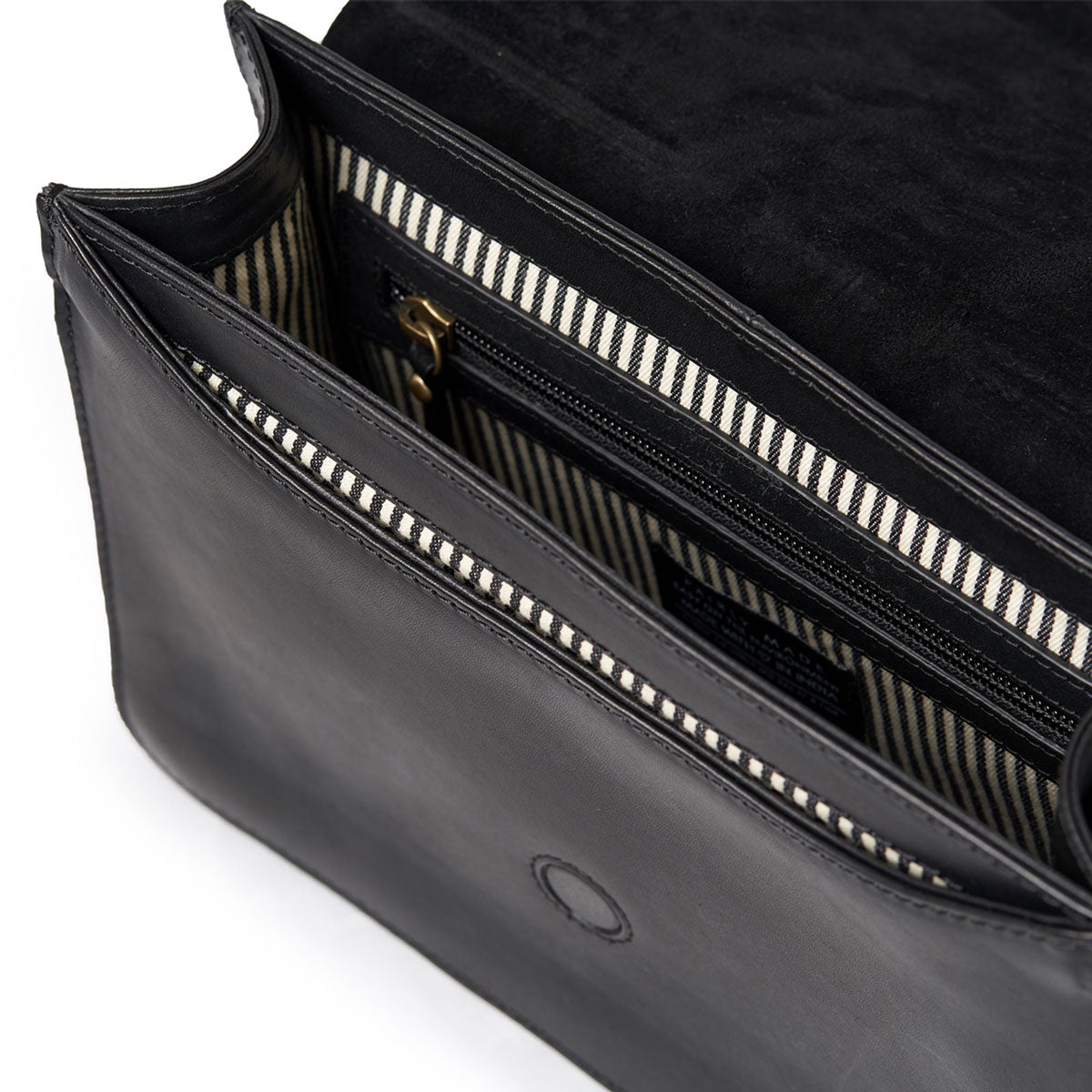 O My Bag Audrey - Black Classic Leather