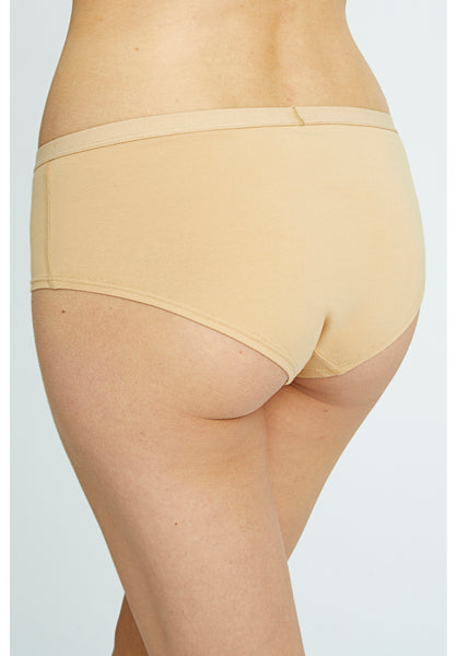 People Tree Low Rise Shorts Almond