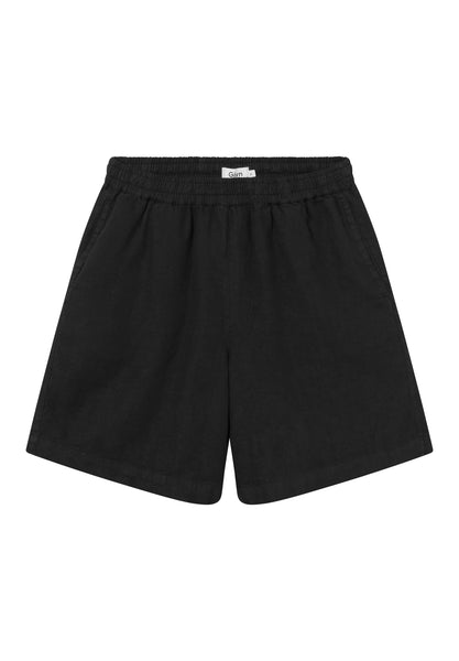 LAST ONE in XL - Givn Laurin Linen Shorts - Black