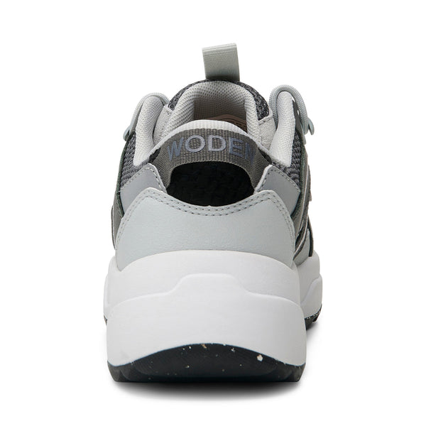 Woden Sif Reflective Sneaker - Dark Grey
