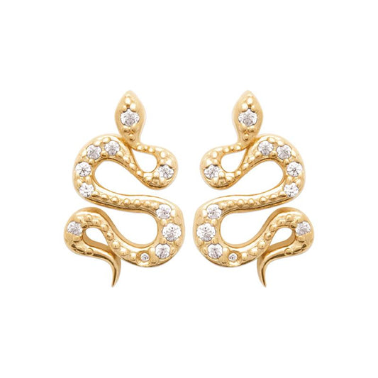 Joia Snake Stud Single Earring