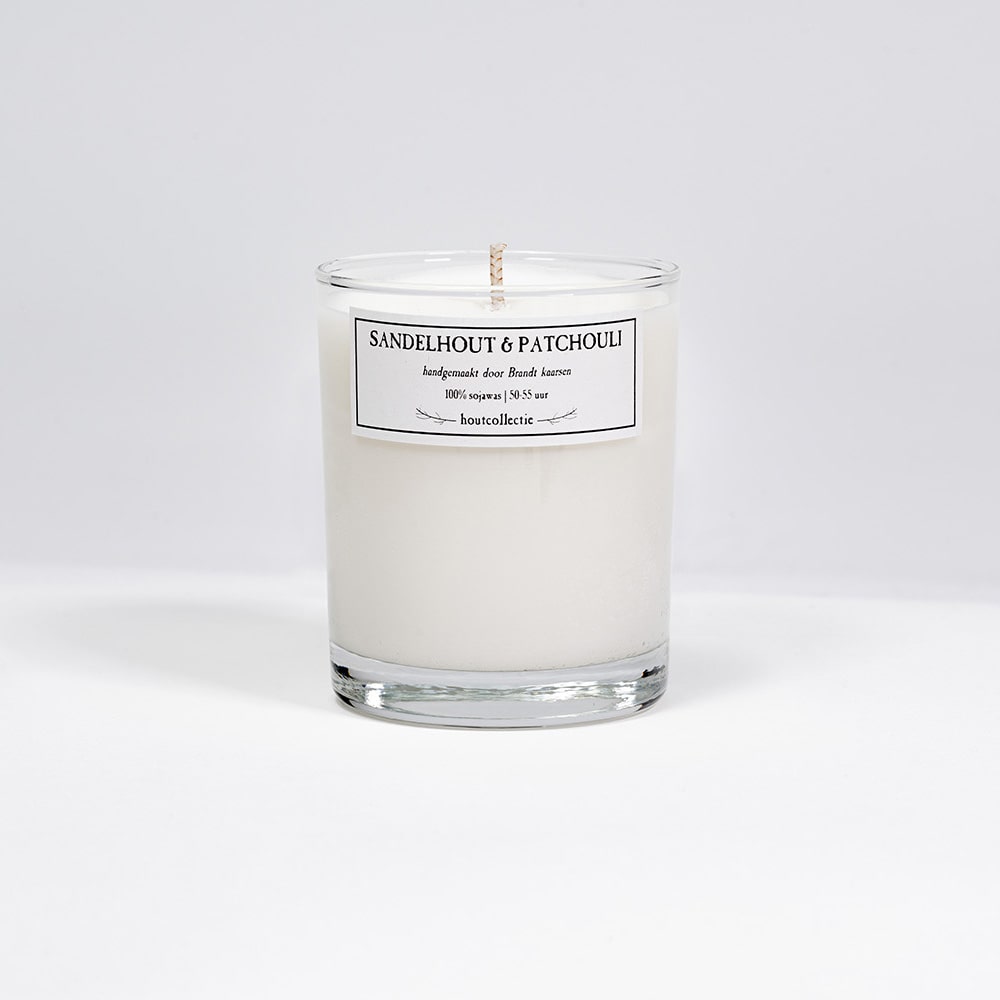 Brandt Wood Collection Candle Sandalwood & Patchouli