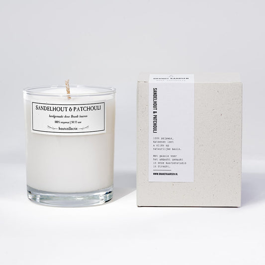 Brandt Wood Collection Candle Sandalwood & Patchouli