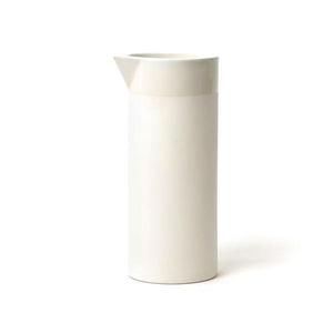 Kinta Ceramic Water jar Cer Cyl - Glossy/mat White