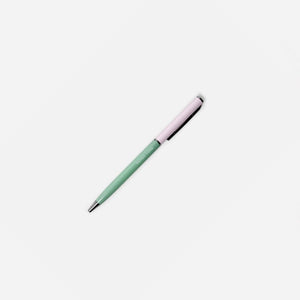 Papier Tigre Refillable Ballpoint Pen - Green/Pink