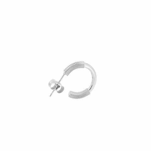 Bandhu Spiral Earrings - Silver