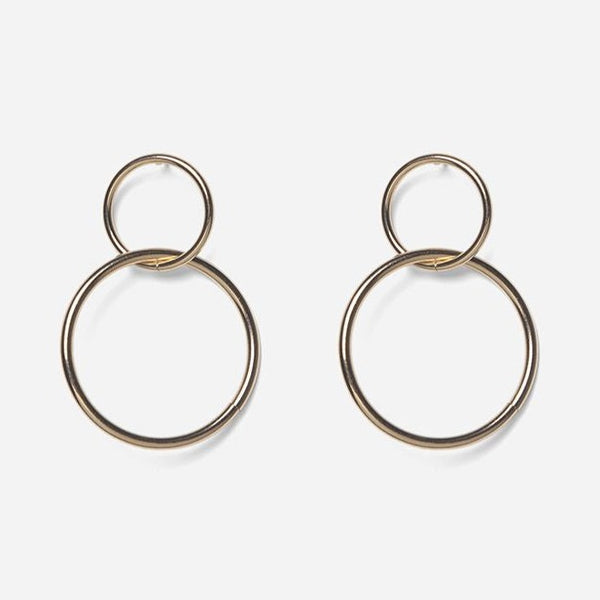 CHIC ALORS! Modular Earrings Double Ring