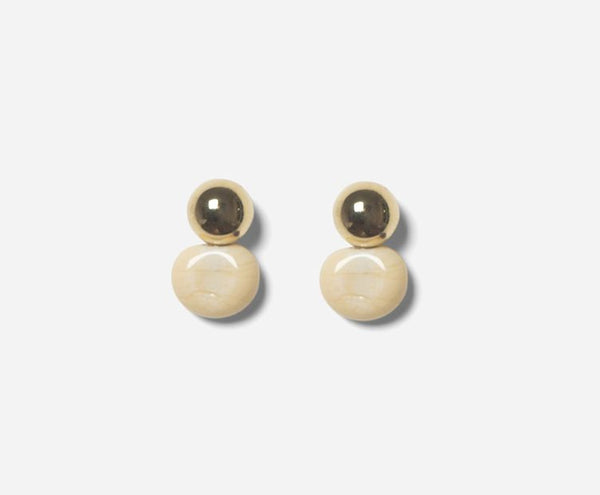 Smack Earrings - Ivory