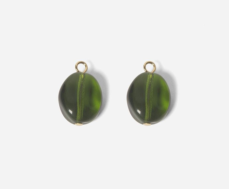 Littel Grain earrings - green