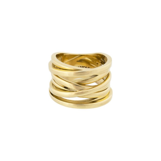 Bandhu Coil Ring - Gold