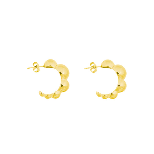 Bandhu Dot Earrings - Gold