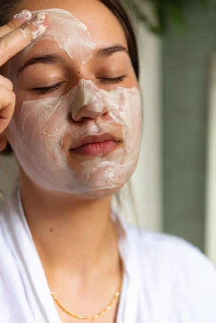 Face Mask White Clay & Baobab Powder