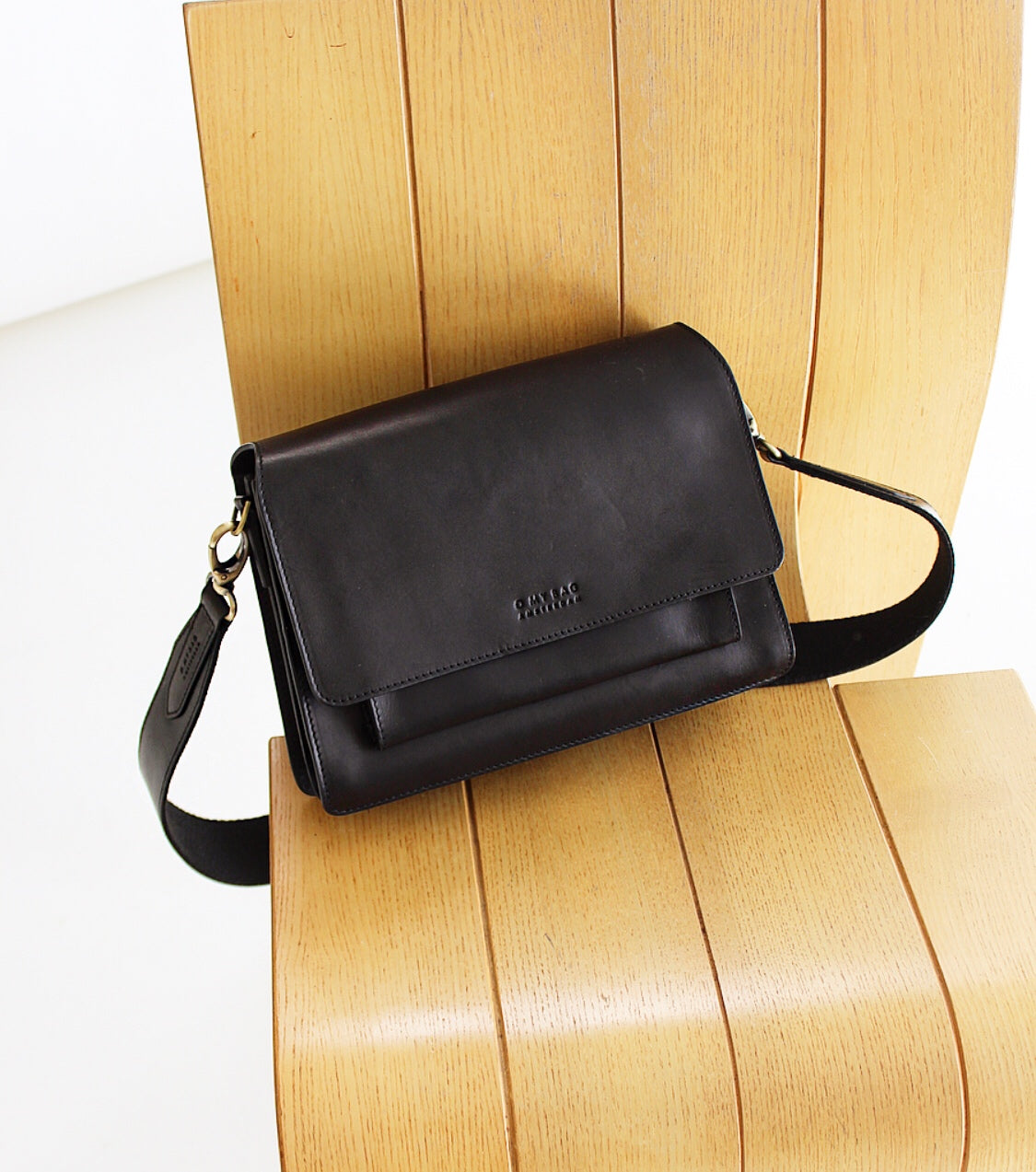 O My Bag Harper Bag - Black / 2 Straps