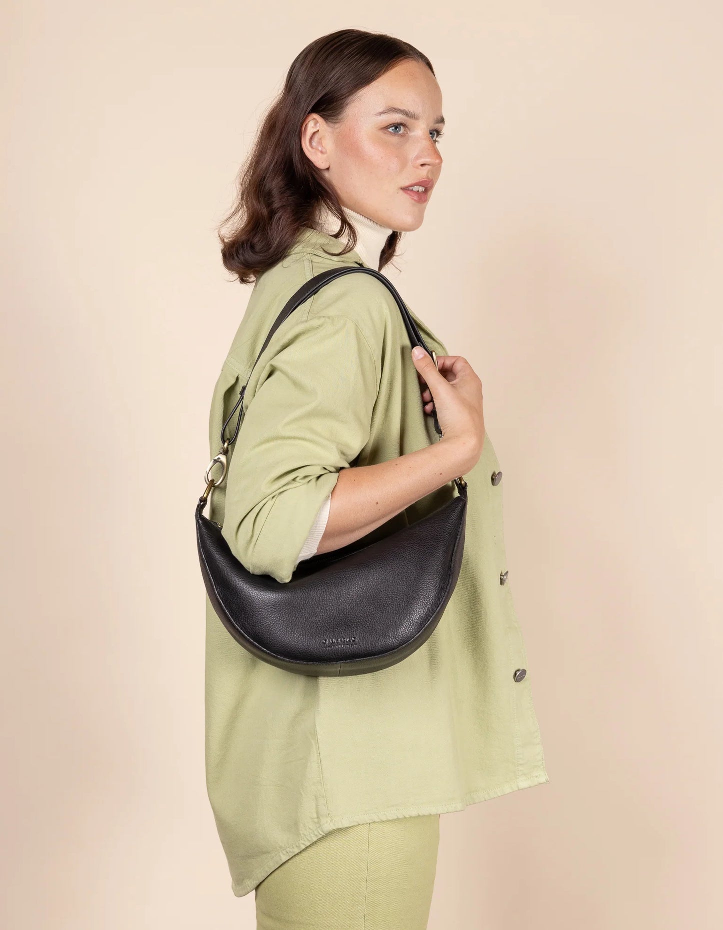 O My Bag Leo - Black Soft Grain