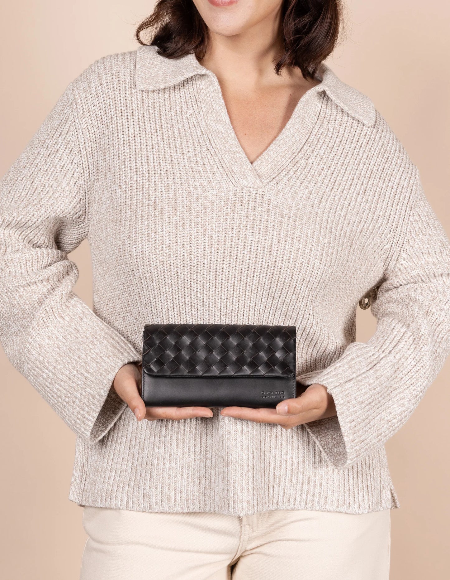 O My Bag Pouch Pau - Black Woven