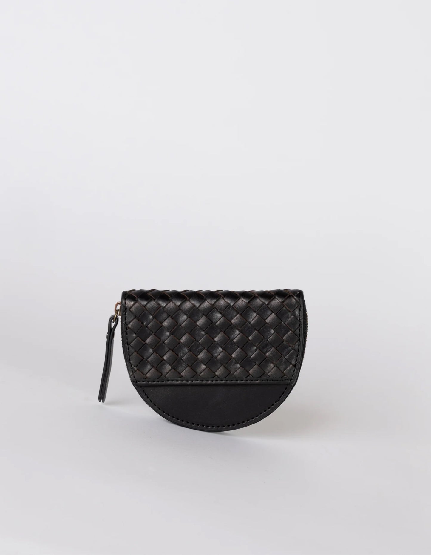 O My Bag Laura's Coin Purse - Black Classic Woven