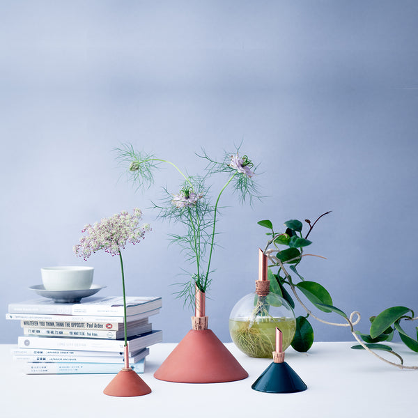 Scandinavia Form Glasilium Vase - Transparant