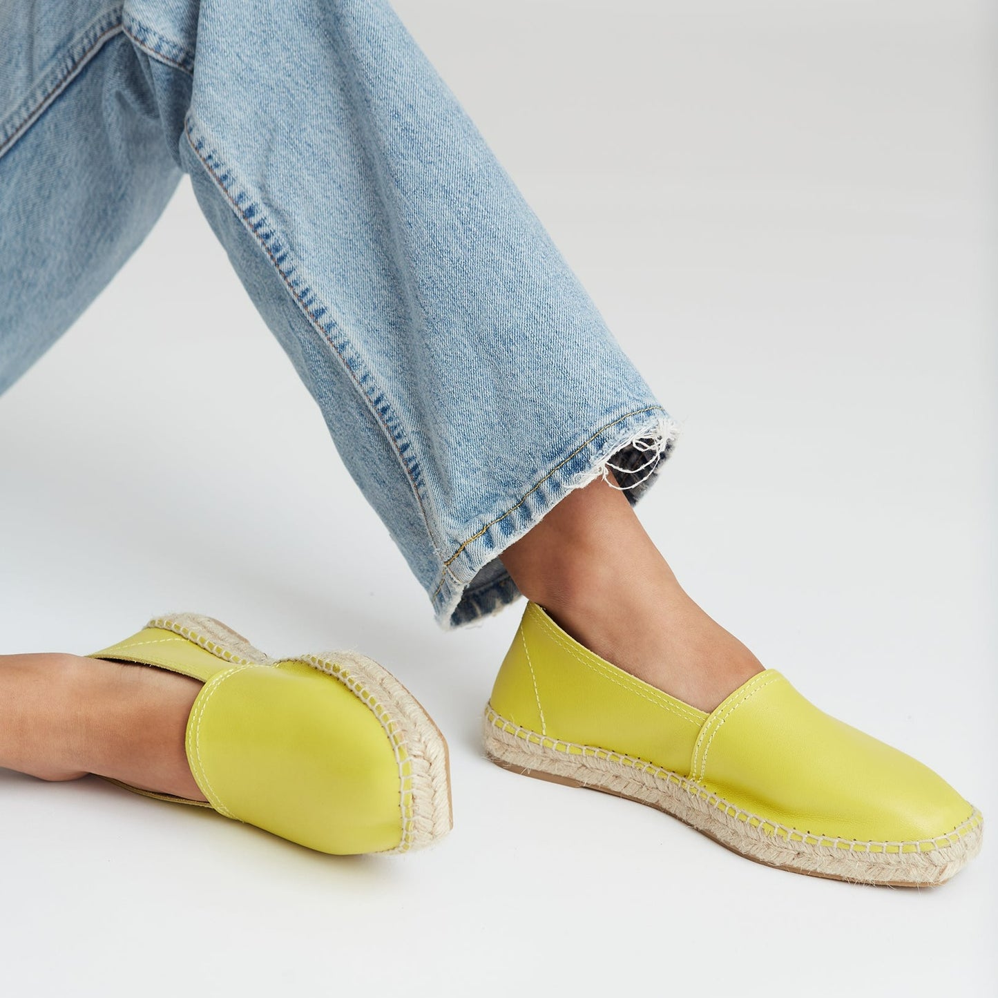 Jutelaune Espadrilles - Lime