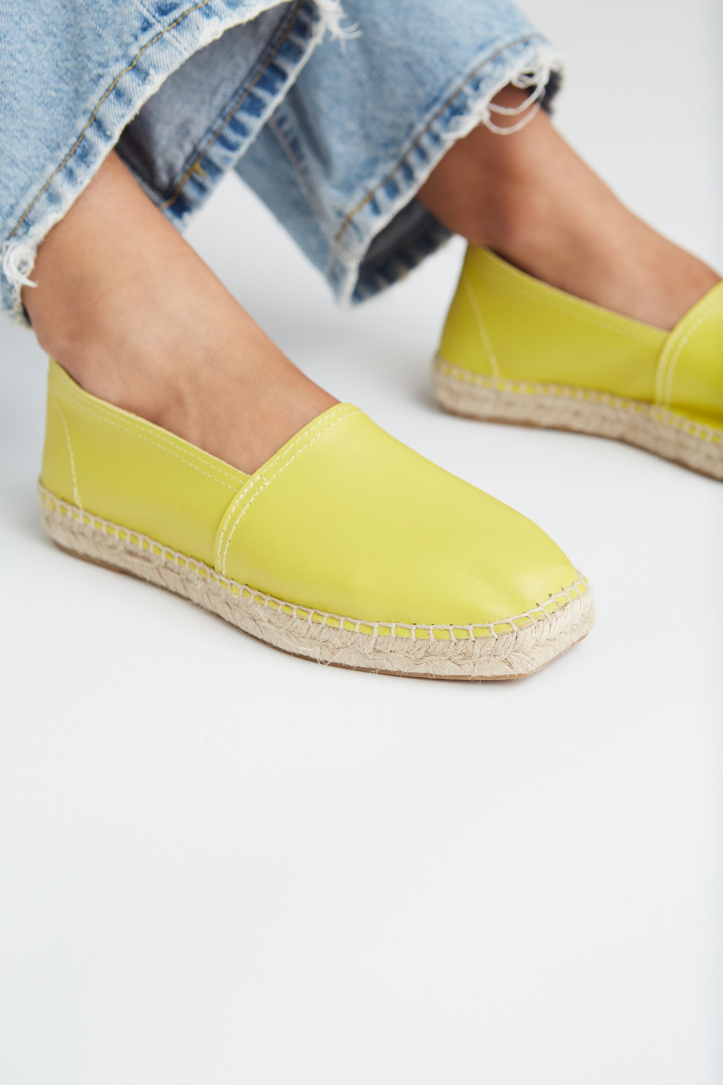 Jutelaune Espadrilles - Lime