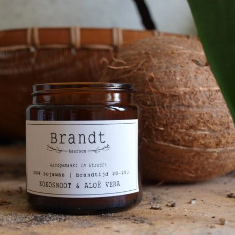 Brandt Apothecary Candle Coconut & Aloe Vera