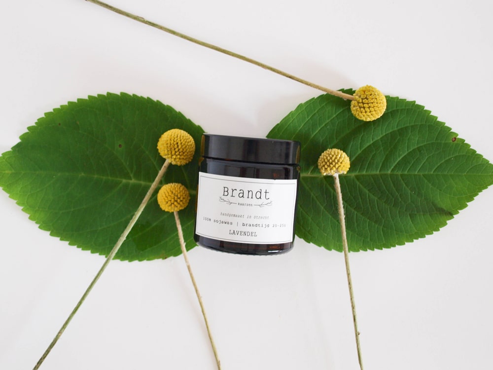 Brandt Apothecary Candle Lavender