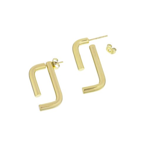 Bandhu Linked Earrings - Gold