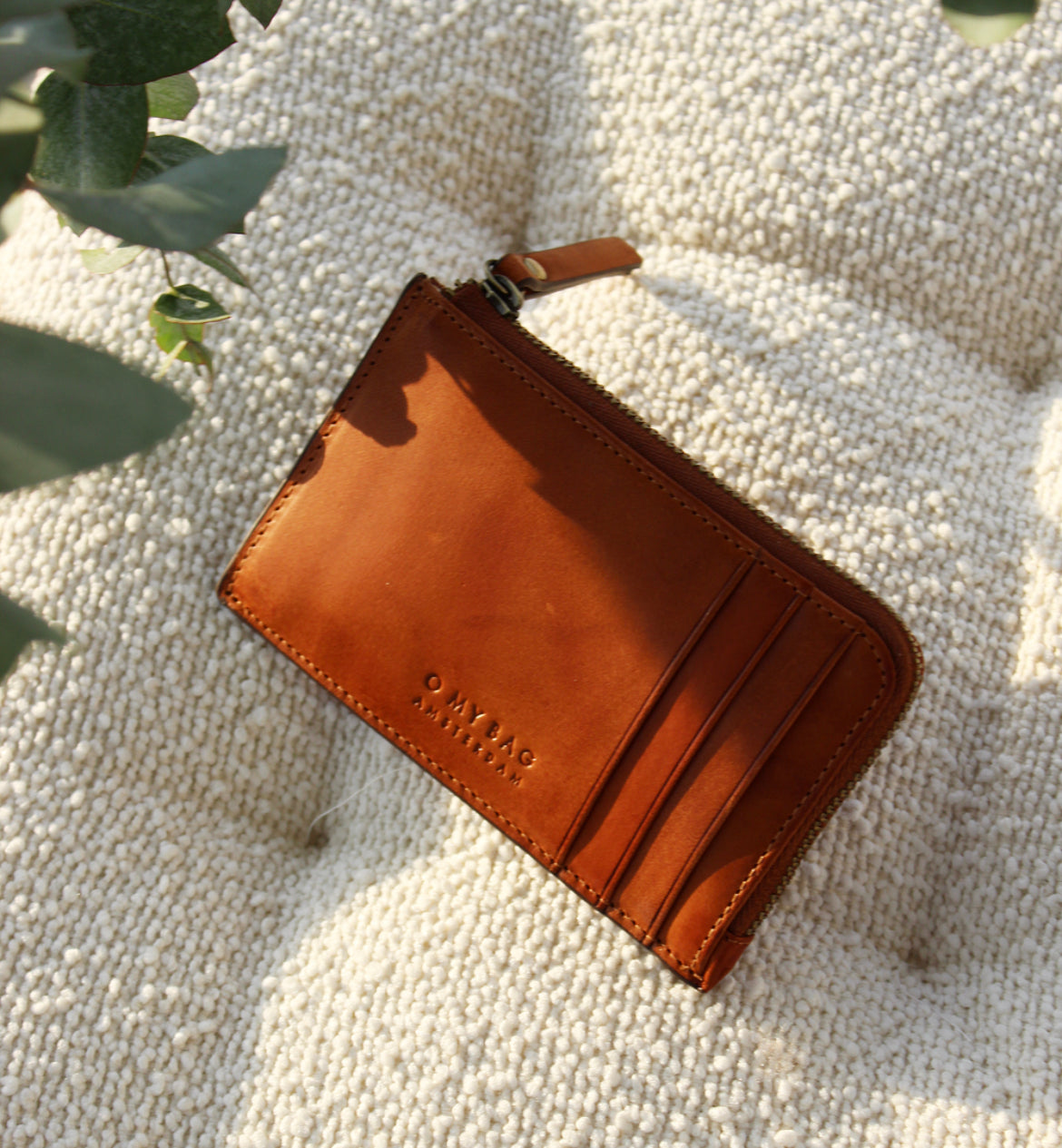 O My Bag Lola Coin Purse - Cognac