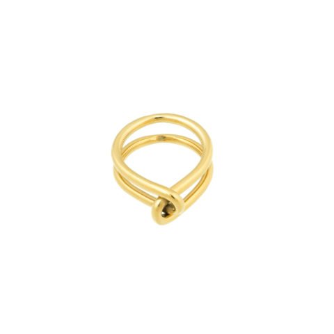 Bandhu Wire Ring - Gold