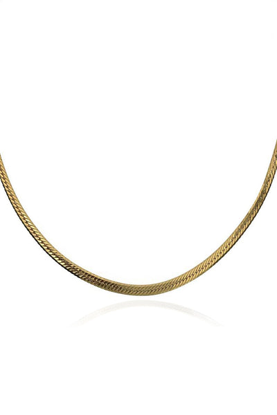 T.I.T.S Snake Necklace Gold
