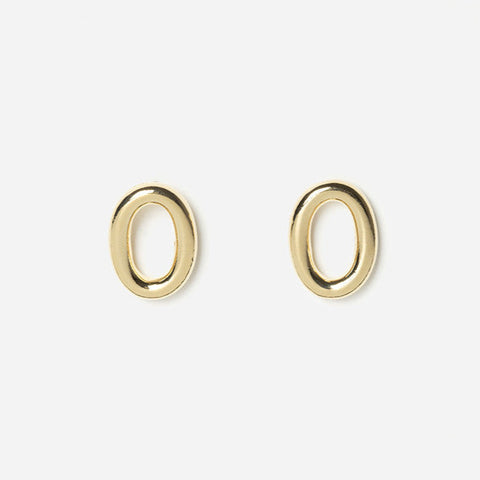 CHIC ALORS! Solo Small Earrings - Gold