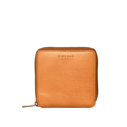 O My Bag Wallet Sonny - Cognac Apple Leather