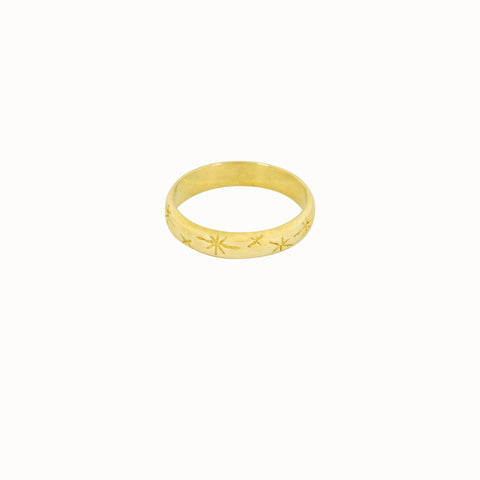 Flawed Starry Ring - Gold