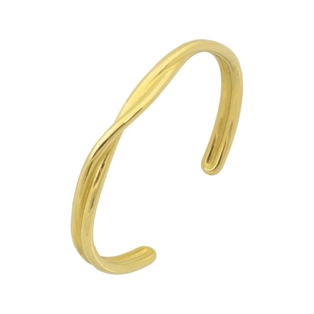 Bandhu Round Twine Bracelet - Gold
