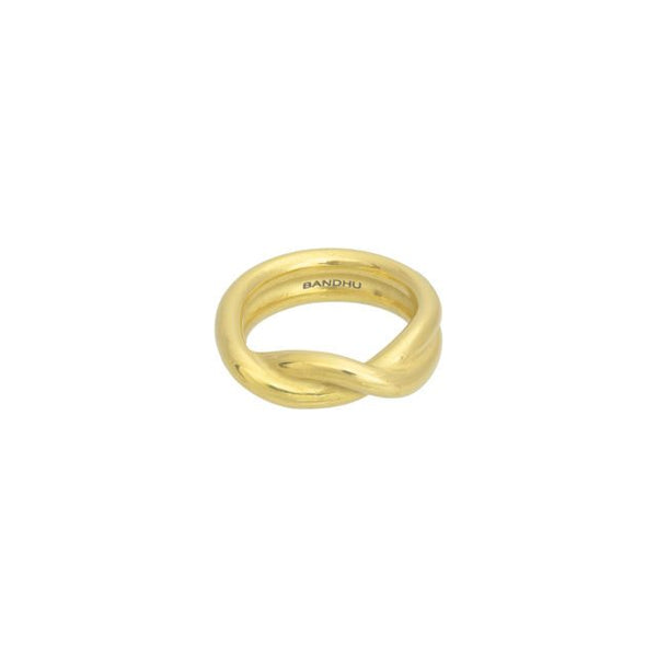 Bandhu Twine Ring - Gold