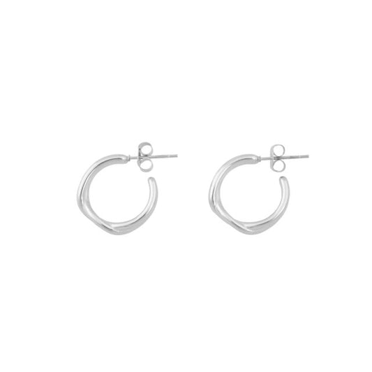 Bandhu Twine Earrings - Silver