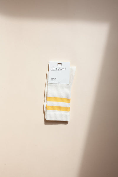 Jutelaune Vintage Socks - Yellow